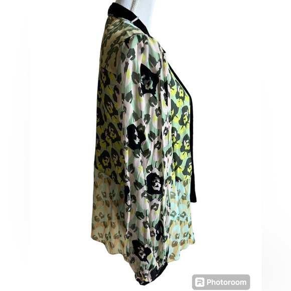 NWOT Dorothee Schumacher Silk Floral Print Blouse - Picture 3 of 9